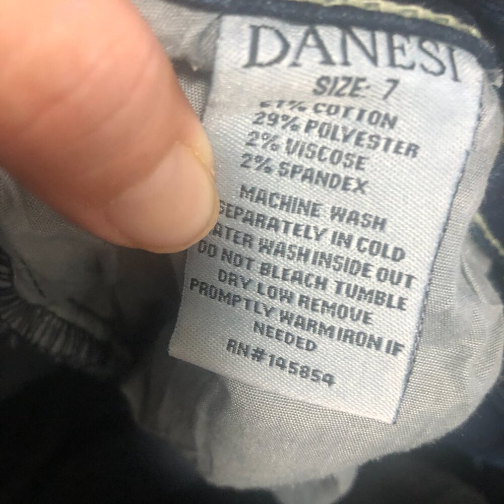 Danesi Jeans Women's Size 7 - Picture 6 of 6
